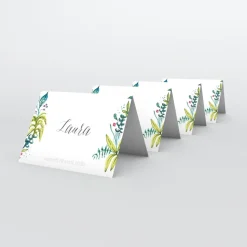 Marque-place Baptême^Planet cards C'est le Printemps