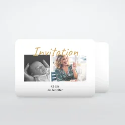 Carte Invitation Anniversaire Adulte Moderne^Planet cards C’est mon anniversaire