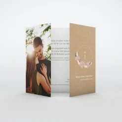 Faire-part Mariage Bohème | Faire-part Mariage Champêtre^Planet cards Composition Rose Pale