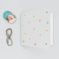 Faire-part Naissance Fille | Faire-part Naissance Garçon^Planet cards Coquillages Et Crustacés