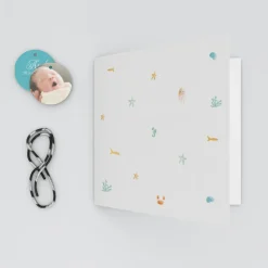 Faire-part Naissance Fille | Faire-part Naissance Garçon^Planet cards Coquillages Et Crustacés