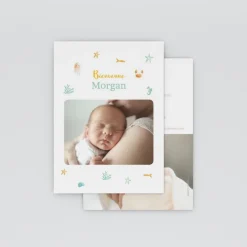 Faire-part Naissance Fille | Faire-part Naissance Garçon^Planet cards Coquillages Et Crustacés