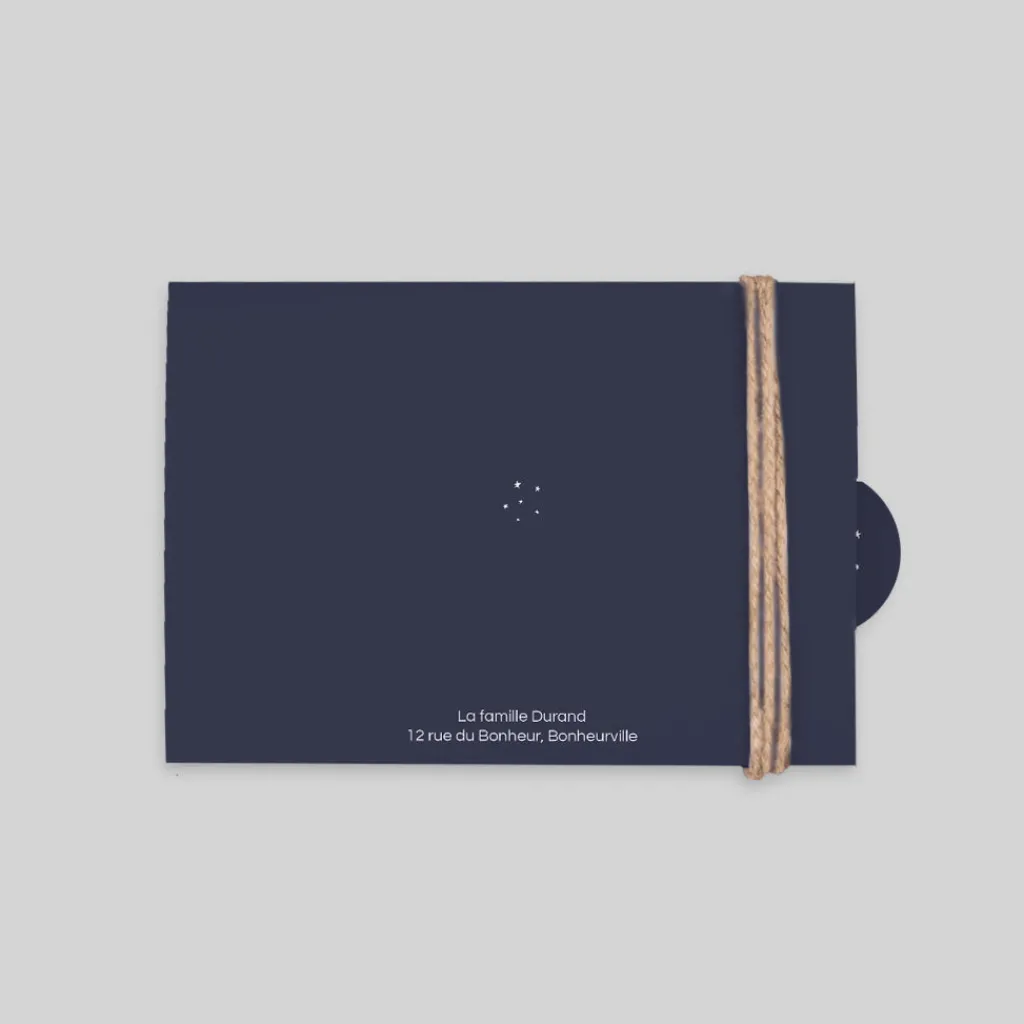 Faire-part Naissance Garçon^Planet cards Cosmos