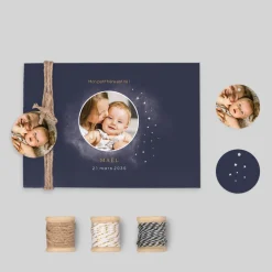 Faire-part Naissance Garçon^Planet cards Cosmos