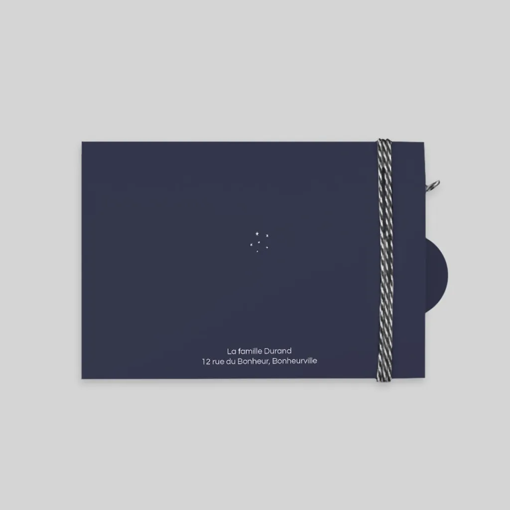 Faire-part Naissance Garçon^Planet cards Cosmos