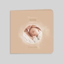 Faire-part Naissance Original | Faire-part Naissance Fille^Planet cards Cosmos Étoilé Fille
