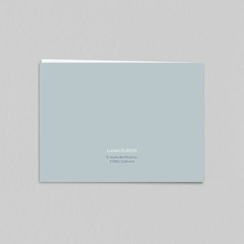 Carte Remerciement Communion^Planet cards Couronne de Colombes Garçon