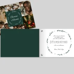Carte De Vœux Famille | Carte De Vœux Nature^Planet cards Couronne de Gui