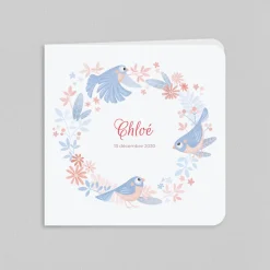 Faire-part Naissance Animaux | Créations En Collaboration^Planet cards Couronne d'Oiseaux