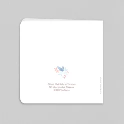 Faire-part Naissance Animaux | Créations En Collaboration^Planet cards Couronne d'Oiseaux