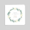 Faire-part Baptême Civil | Faire-part Baptême Champêtre^Planet cards Couronne Douce