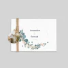 Faire-part Mariage Bohème | Faire-part Mariage Champêtre^Planet cards Couronne Eucalyptus et Végétal