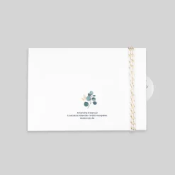 Faire-part Mariage Bohème | Faire-part Mariage Champêtre^Planet cards Couronne Eucalyptus et Végétal