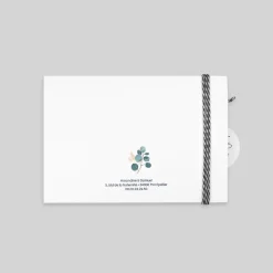 Faire-part Mariage Bohème | Faire-part Mariage Champêtre^Planet cards Couronne Eucalyptus et Végétal