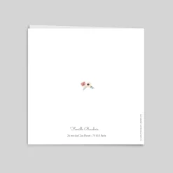 Faire-part Communion^Planet cards Couronne Fleurie