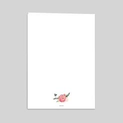 Livret De Messe Mariage^Planet cards Couronne Roses