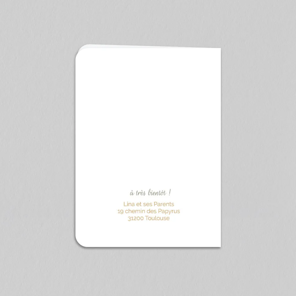 Faire-part Communion^Planet cards Croix des Champs