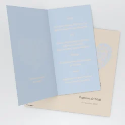 Menu Baptême^Planet cards Cœur Original