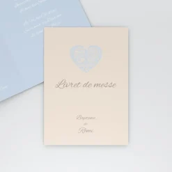 Livret De Baptême^Planet cards Cœur Original