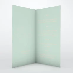 Menu Baptême^Planet cards Cœur Original