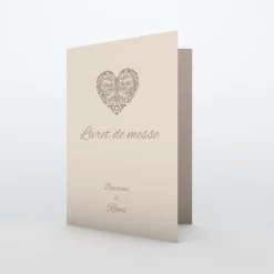 Livret De Baptême^Planet cards Cœur Original