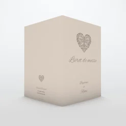 Livret De Baptême^Planet cards Cœur Original