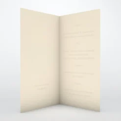 Menu Baptême^Planet cards Cœur Original
