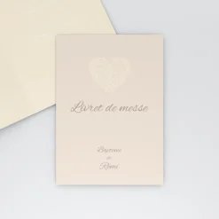 Livret De Baptême^Planet cards Cœur Original