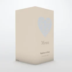 Menu Baptême^Planet cards Cœur Original