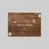 Faire-part Mariage Champêtre^Planet cards Dentelle et bois
