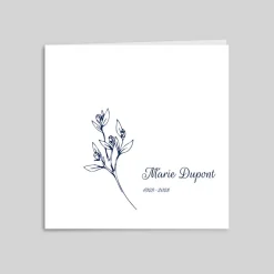 Carte Remerciement Décès^Planet cards Des Roses Fines