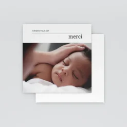 Carte Remerciement Naissance Classique^Planet cards Édito Naissance