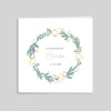 Faire-part Communion^Planet cards Délicate Couronne de Fleurs
