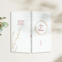 Faire-part Mariage Champêtre | Gamme Complète^Planet cards Douces Brindilles