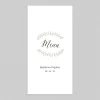 Menu Baptême^Planet cards Douceur Champêtre