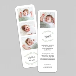 Faire-part Baptême Civil | Faire-part Baptême Original^Planet cards Douceur champêtre