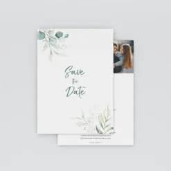 Save The Date^Planet cards Douceur et Eucalyptus