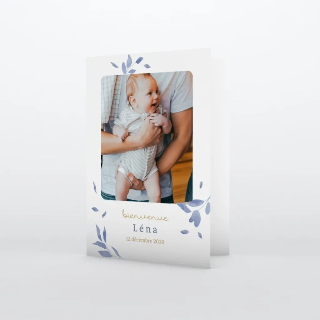 Faire-part Naissance Fille^Planet cards Doux Pétales