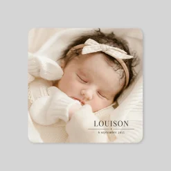 Faire-part Naissance Fille | Faire-part Naissance Garçon^Planet cards Détail Délicat