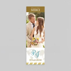 Carte Remerciement Mariage Marque-page^Planet cards Embarquement Imminent