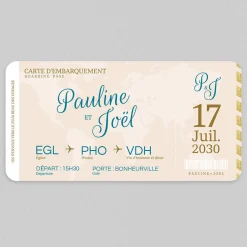 Faire-part Mariage Original | Gamme Complète^Planet cards Embarquement Imminent
