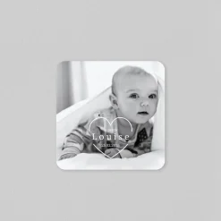 Faire-part Naissance Fille^Planet cards En plein coeur