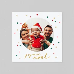 Carte De Noël Originale^Planet cards Etoiles de Noël
