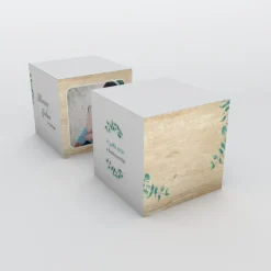 Boîte À Dragées Mariage^Planet cards Eucalyptus Et Bois
