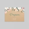 Programme De Mariage^Planet cards Eucalyptus et Hortensia