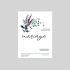 Faire-part Mariage Champêtre | Gamme Complète^Planet cards Feuilles et plumes