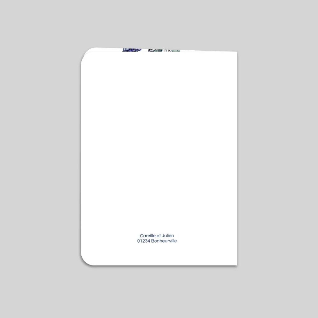 Faire-part Mariage Champêtre | Gamme Complète^Planet cards Feuilles et plumes