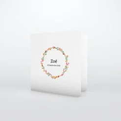 Faire-part Naissance Fille^Planet cards Fine couronne de l'automne