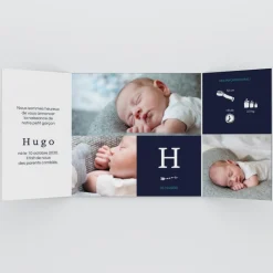 Faire-part Naissance Garçon^Planet cards Flèche et Douceur