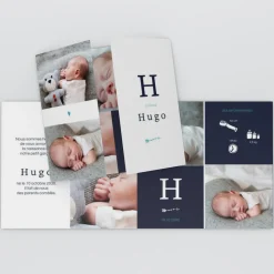 Faire-part Naissance Garçon^Planet cards Flèche et Douceur